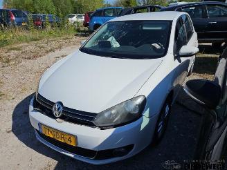 Coche siniestrado Volkswagen Golf Golf VI (5K1), Hatchback, 2008 / 2013 1.2 TSI BlueMotion 2012/3