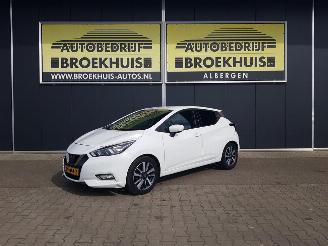 uszkodzony samochody osobowe Nissan Micra 0.9 IG-T N-Connecta 2018/6