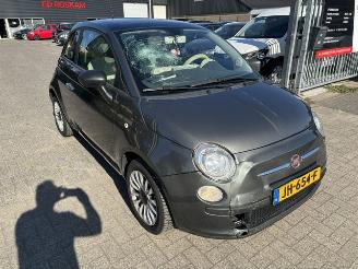 Schadeauto Fiat 500 1.2 Lounge Pano airco 2013/11