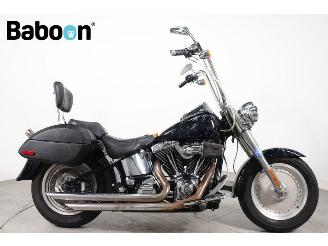 Vaurioauto  motor cycles Harley-Davidson  FLSTFI Fat Boy 2003/1