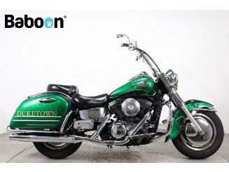 damaged motor cycles Kawasaki VN 1500 Vulcan Classic Tourer 1998/9