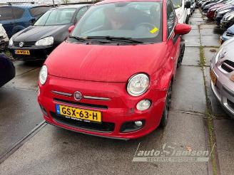 rozbiórka samochody osobowe Fiat 500 500 (312), Hatchback, 2007 0.9 TwinAir 85 2013/5