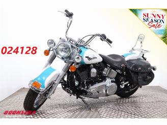 skadebil motor Harley-Davidson  FLSTC Heritage Softail Classic ABS Vance Hines 2016/7