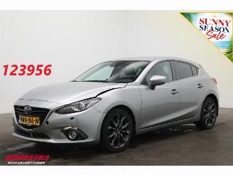 damaged passenger cars Mazda 3 2.0 TS ACC HUD Bose PDC SHZ 100.231 km! 2014/2