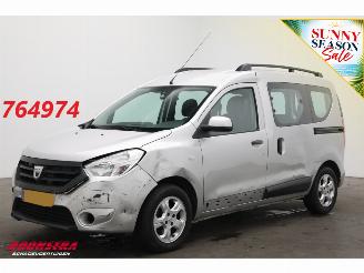 uszkodzony samochody osobowe Dacia Dokker 1.2 TCe Lauréate Navi Airco Cruise PDC 126.428 km! 2014/5