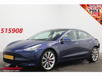 ojeté vozy osobní automobily Tesla Model 3 Performance AWD 75kWh Fahrbar FSD Pano LED ACC Leder Camera SHZ 2019/9