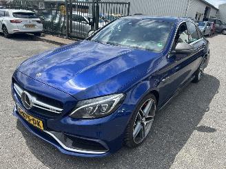 Damaged car Mercedes C-klasse C 63 S   AMG  Sedan ( Leer  - Panoramadak ) 2017/12