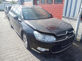 Coche siniestrado Citroën C5 C5 III Tourer (RW), Combi, 2008 / 2017 2.0 HDiF 16V 160 2009