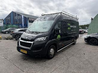 dañado vehículos comerciales Peugeot Boxer 2.0 Bluehdi 120KW Clima Navi L4H2 Premium 2x Schuifdeur NAP 2019/2