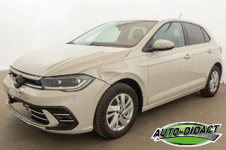 damaged passenger cars Volkswagen Polo 1.0 TSI Digi Dash Camera Clima Highline 2022/3