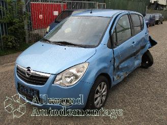 Sloopauto Opel Agila Agila (B) MPV 1.0 12V (K10B(Euro 4; Euro 5)) [50kW]  (07-2011/07-2014)= 2014