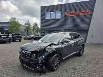 uszkodzony samochody osobowe Hyundai Tucson 100kw HYBR-DIESEL / LEER / PANO / AUTOM / 49 DKM 2021/2