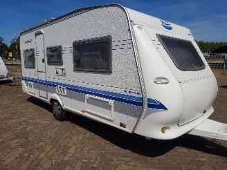 dañado caravana Hobby  495 UL Enkele bedden Mover Fietsendrager 2003/5