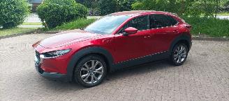 damaged passenger cars Mazda CX-30 1.8-D Skyactiv Voll Leder Stoelen Full-Led koplampen Navigatie Climatecontrol CruiseControl Stoelverwarming Elektrische achterklep Keyless-entry Led achterlichten 19-inch velgen 2019/8