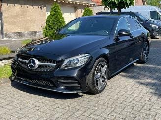 Damaged car Mercedes C-klasse 180 AMG LINE NAVI CAMERA LED PDC 2019/4