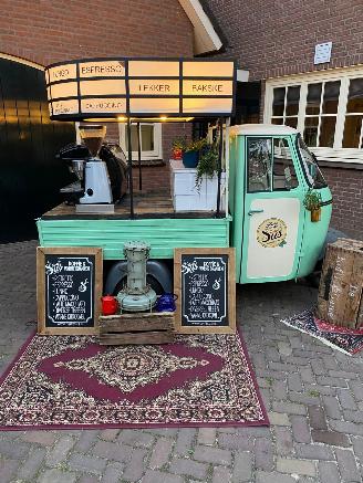 damaged motor cycles Piaggio  APE P501 COFFEE BAR IBIZA STYLE 1987/9