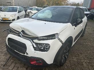 uszkodzony samochody osobowe Citroën C3 1.2 PureTech C-Series 2021/2
